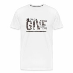 never-give-up nothing impossible t-shirt