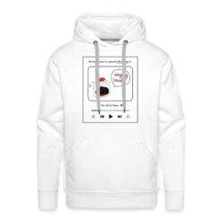 The Best Way To Spread Christmas Is Solid Hoodie