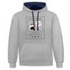 The Best Way To Spread Christmas Is Contrast Hoodie