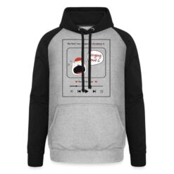 The Best Way To Spread Christmas Is Unisex Baseball Hoodie