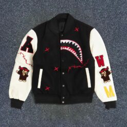 Half Shark Varsity Jacket
