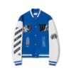 Off-White Buttoned Long-Sleeved Jacket