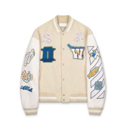 Off-White Thunder Buttoned Long-Sleeved Jacket