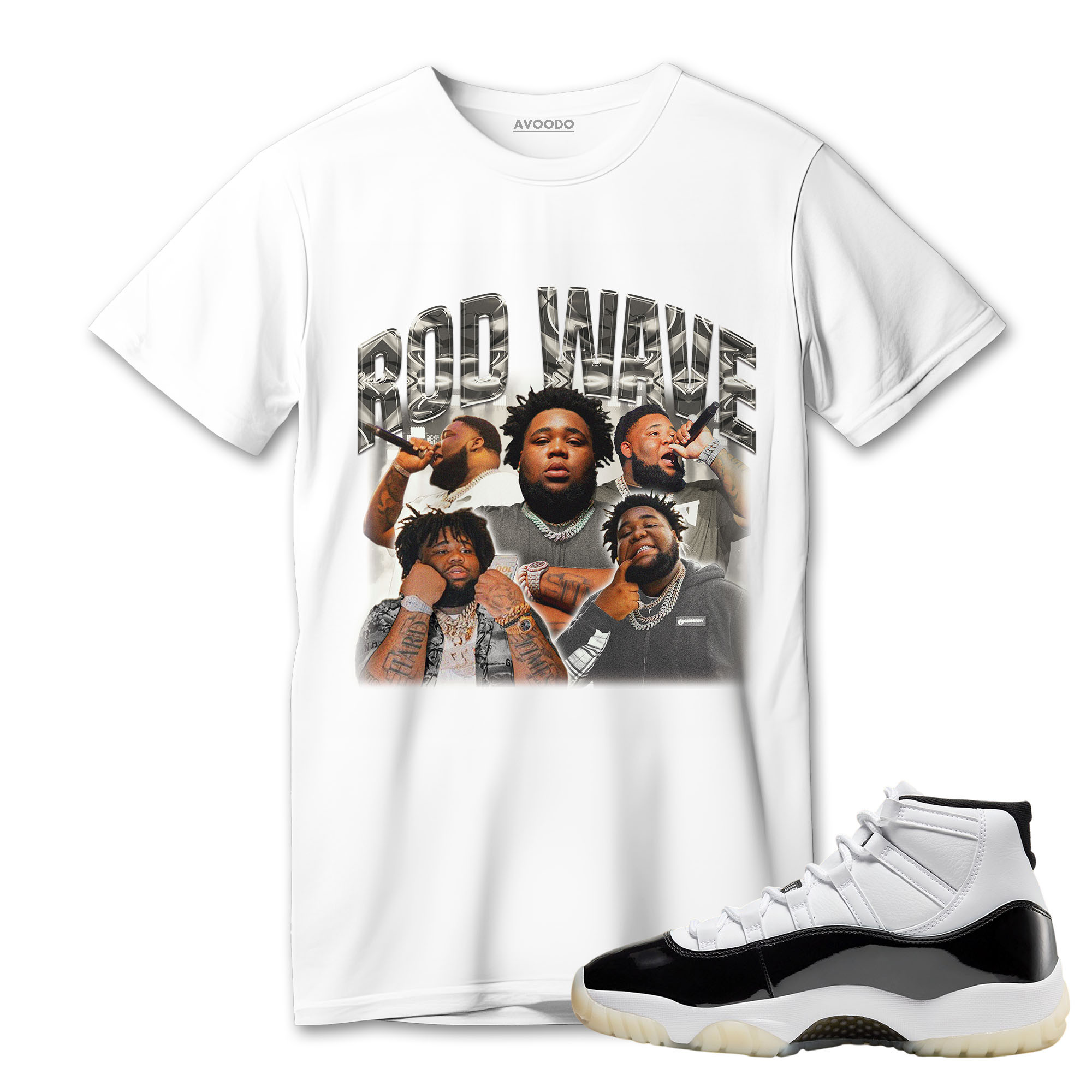 Jordan 11 Gratitude T-Shirt Match Rd Wave VT