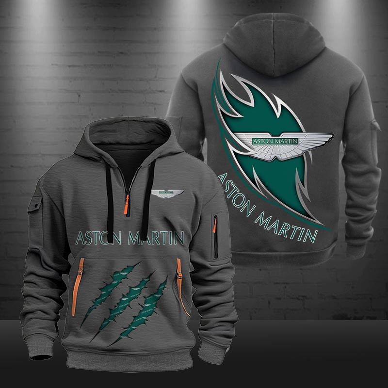 Aston-Martin DMHT0421 Zip Hoodie Multicolor