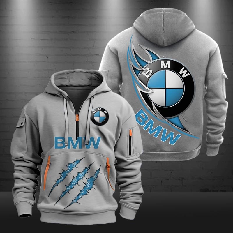 BMW DMHT0424 Zip Hoodie Multicolor