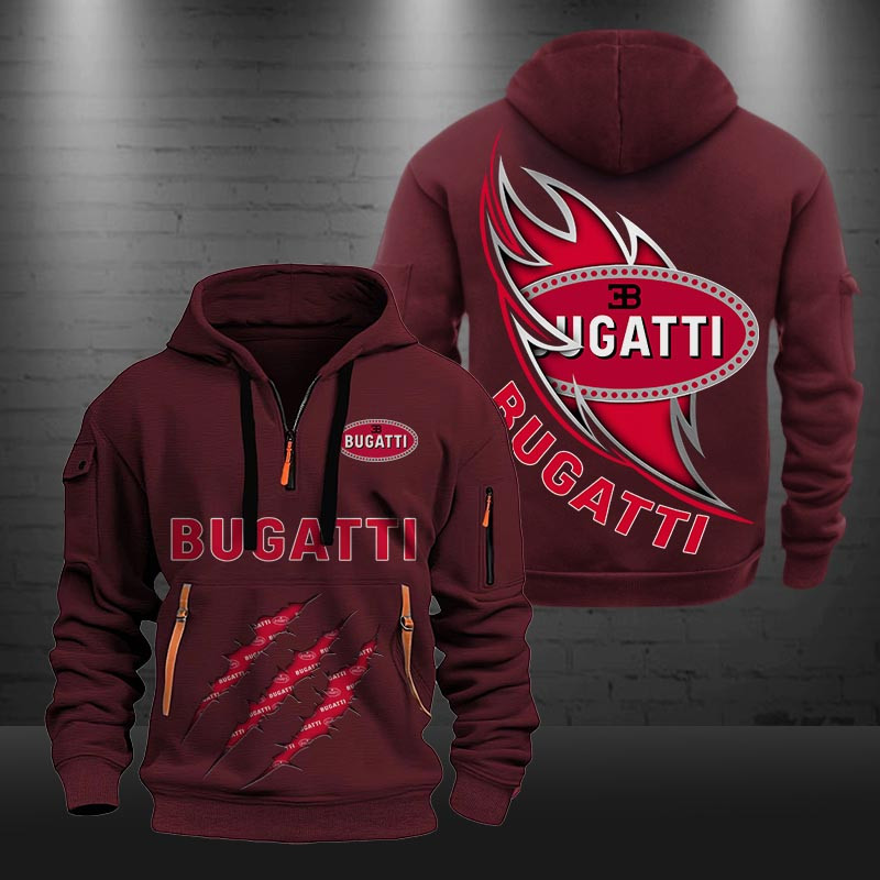Bugatti DMHT0426 Zip Hoodie Multicolor