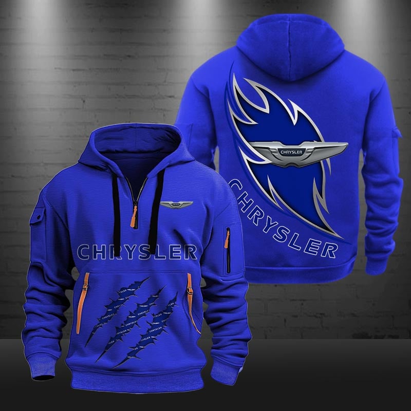Chrysler DMHT0432 Zip Hoodie Multicolor