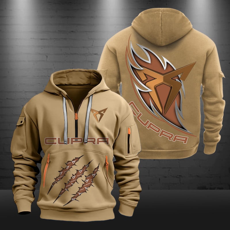 Cupra DMHT0434 Zip Hoodie Multicolor