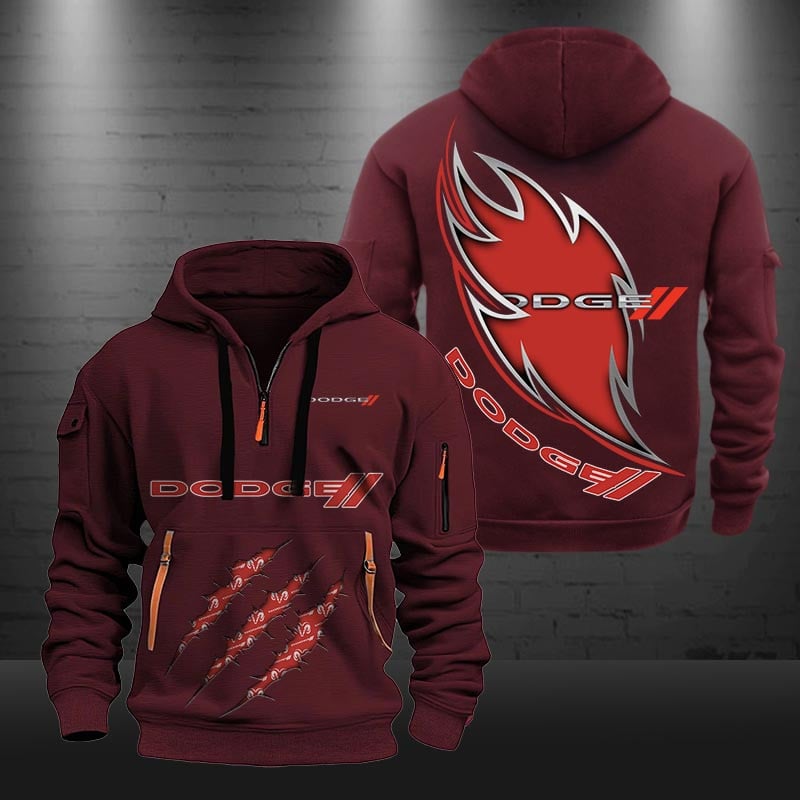 Dodge DMHT0437 Zip Hoodie Multicolor