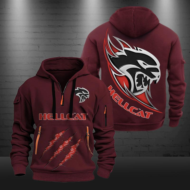 Hellcat DMHT0445 Zip Hoodie Multicolor