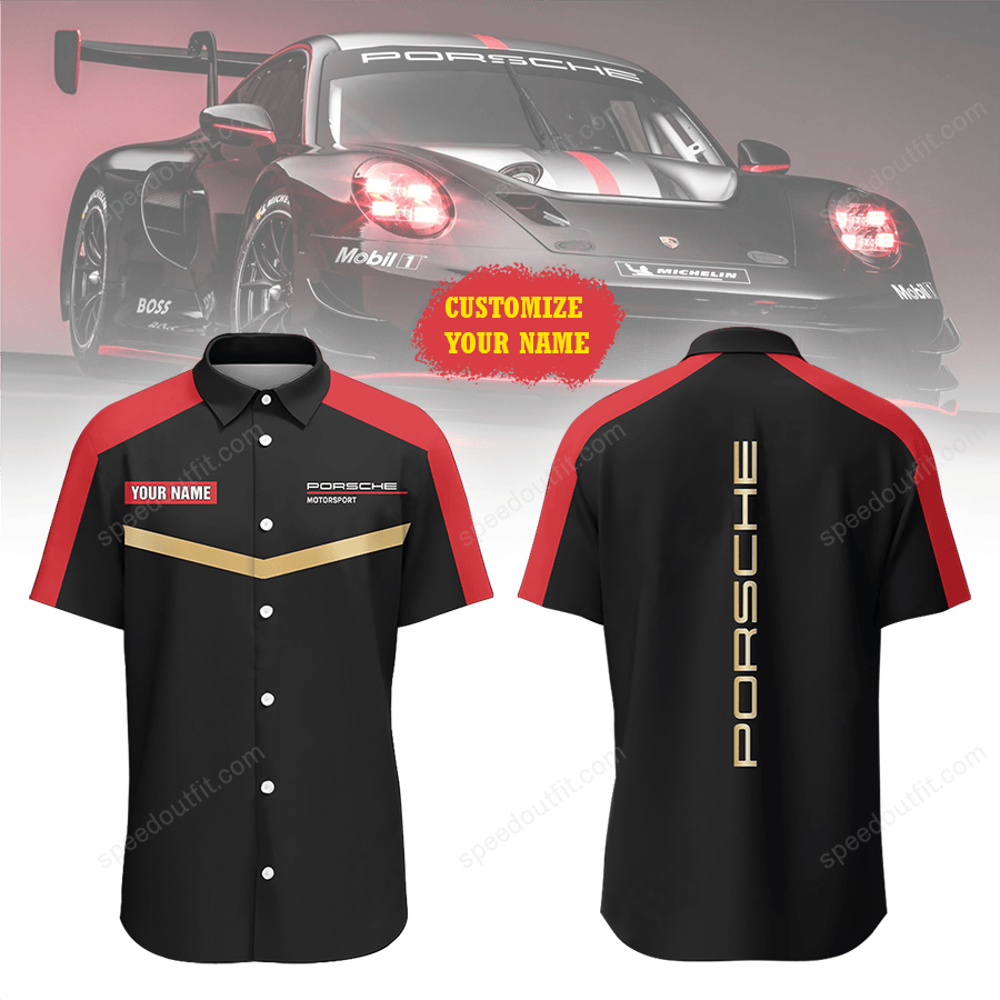 High Quality CUSTOMIZE Printed Men's Hawaii Shirt PORS-CY-1207164