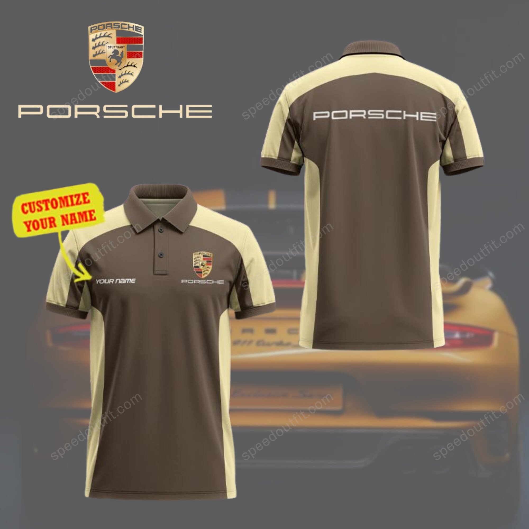 High Quality Customize Printed Men's Polo Shirt PORS-PO-1207160