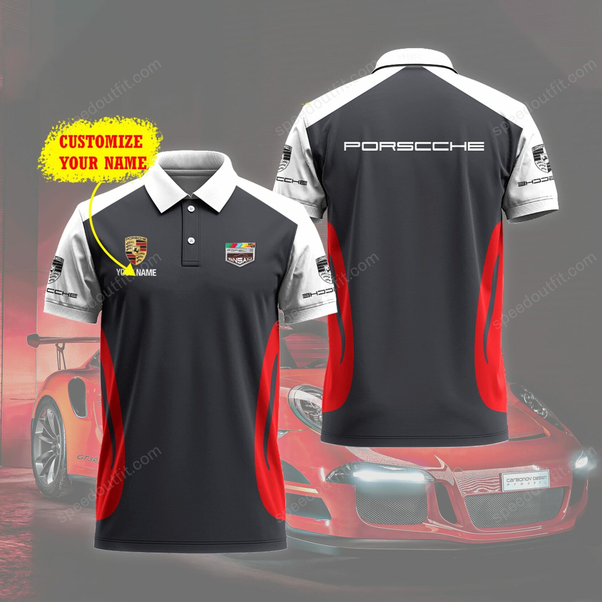 High Quality Printed Customize Men Polo Shirt POR-020704