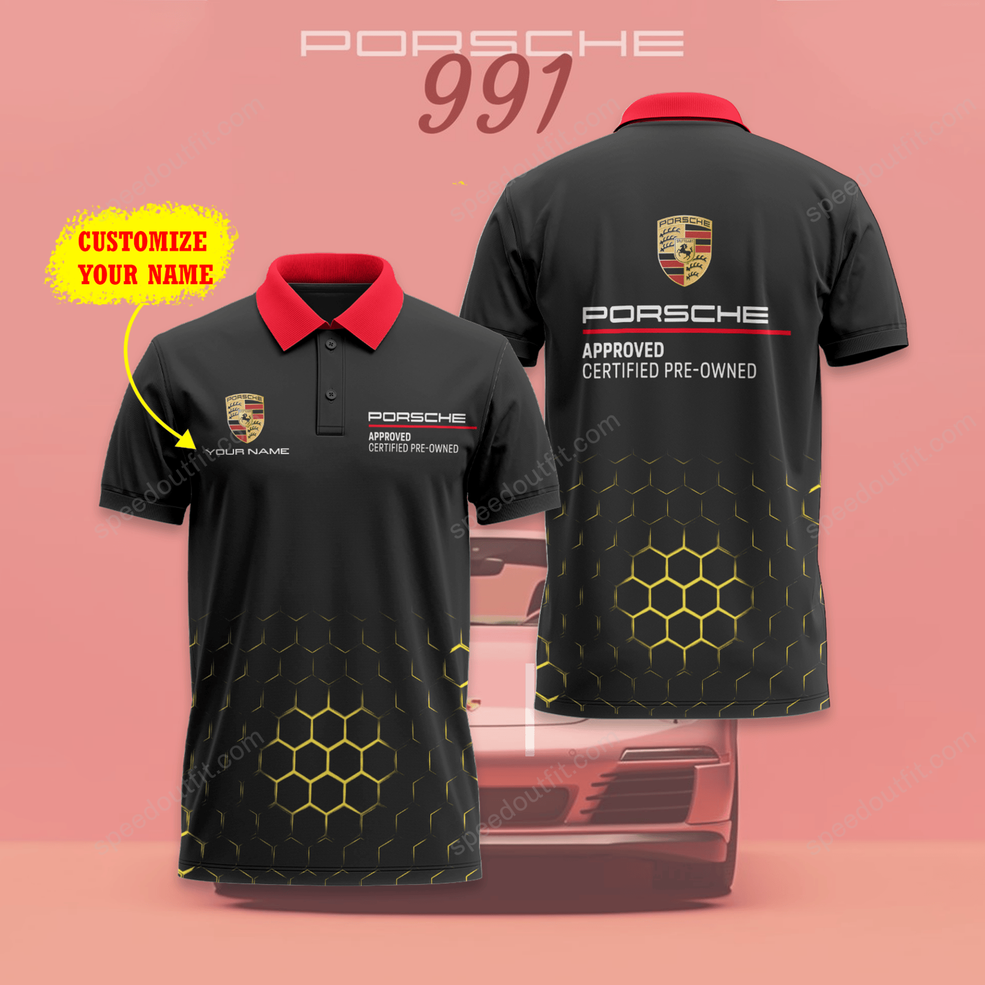 High Quality Printed Customize Men Polo Shirt POR-020705