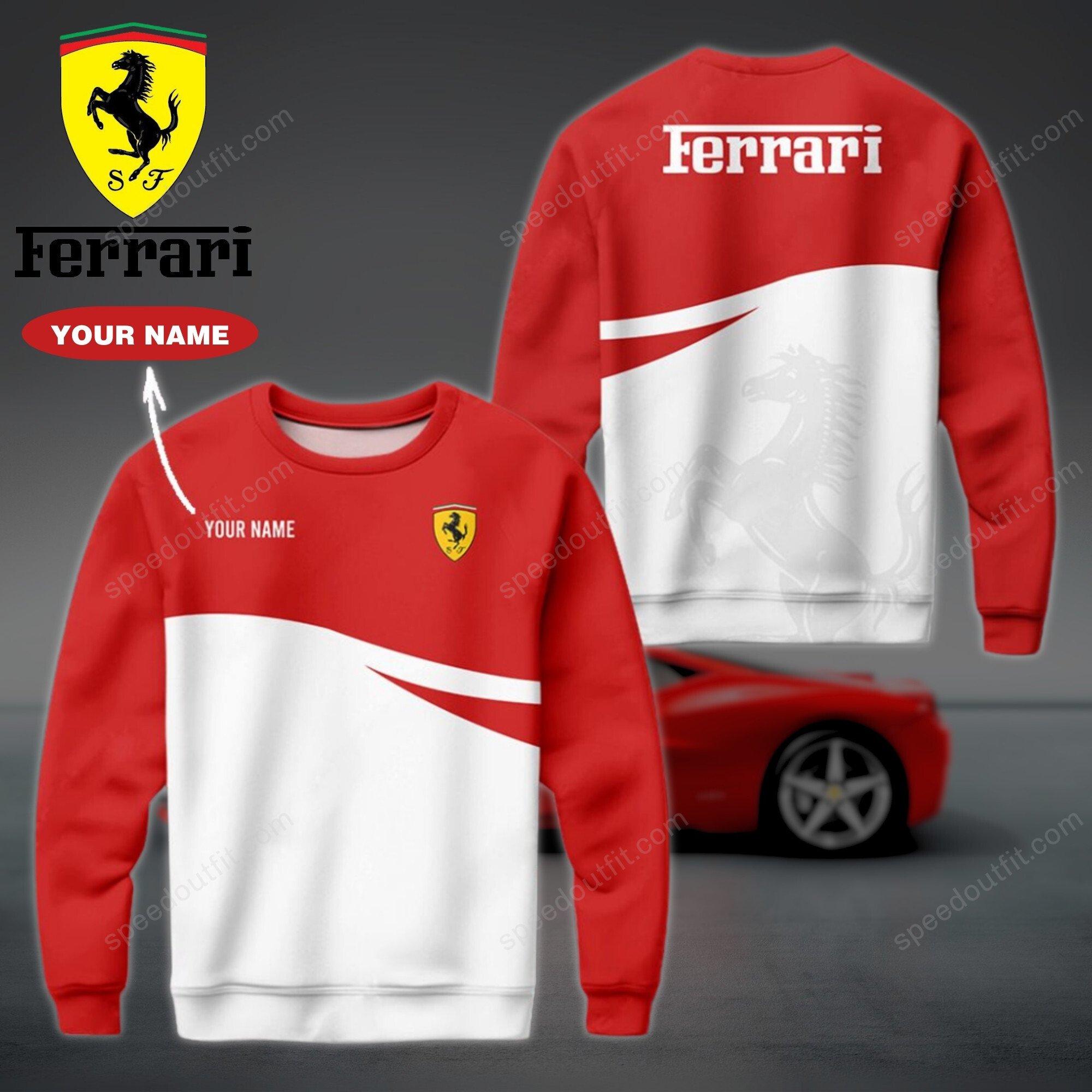 High Quality Printed Customize Men Sweatshirt FER-WY-0190378