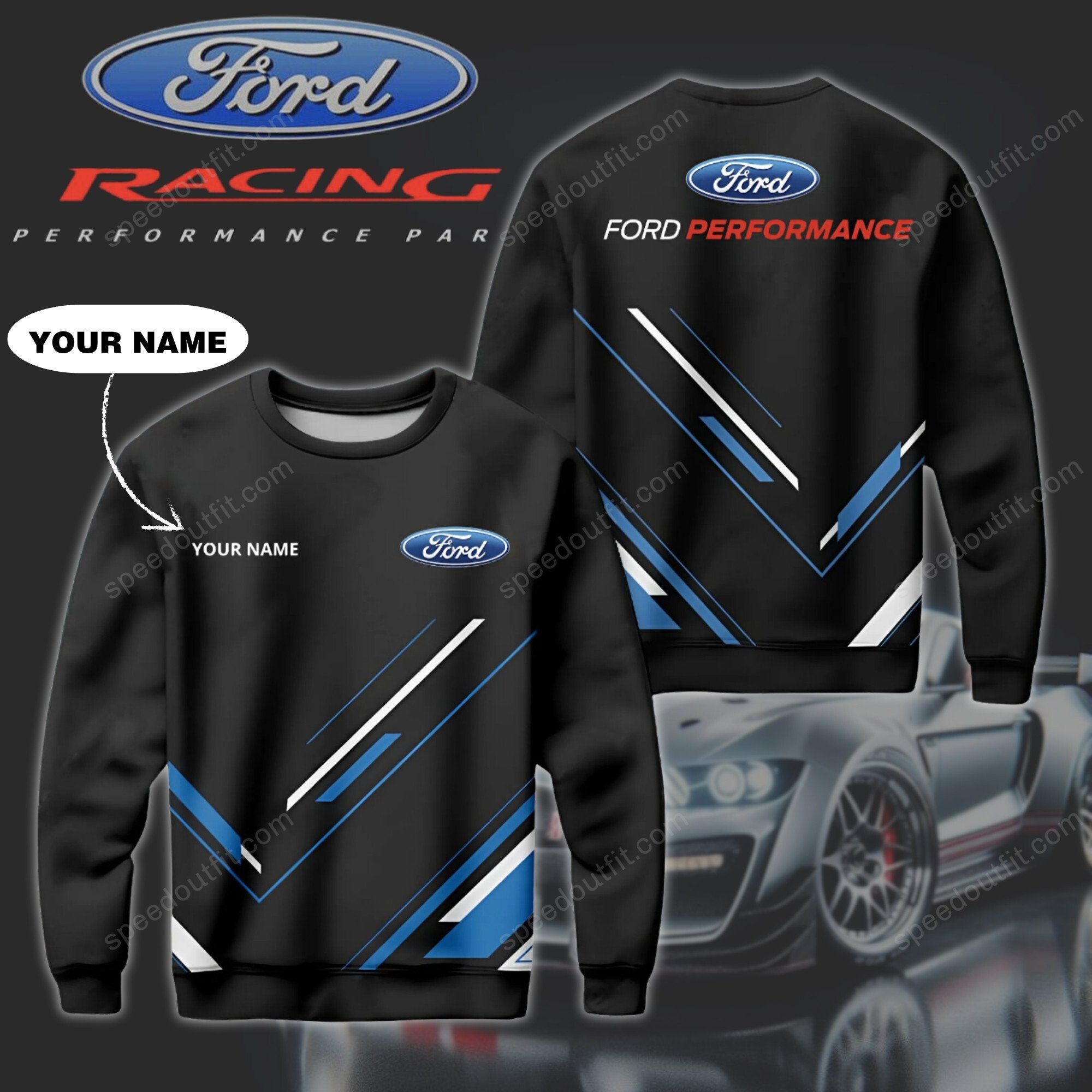 High Quality Printed Customize Men Sweatshirt FORD-WY-0190357