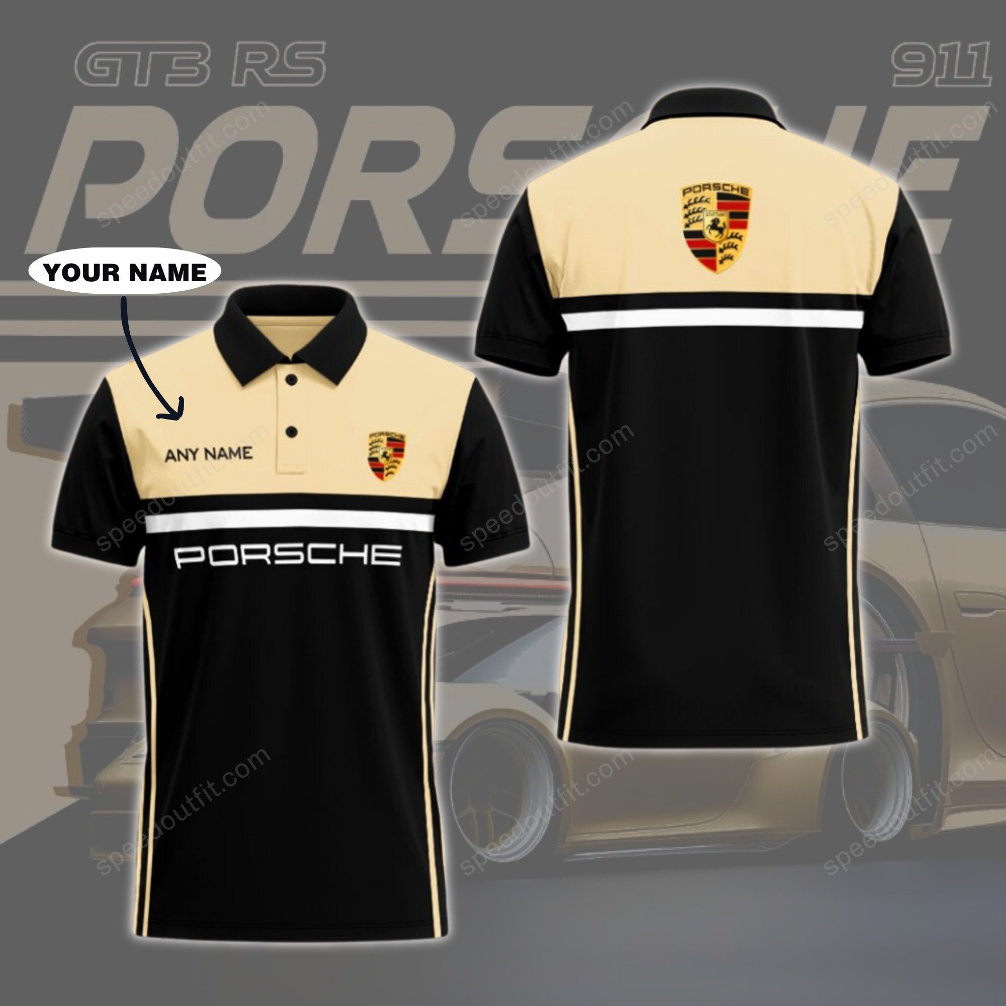 High Quality Printed Customize Men's Polo Shirt PORS-PO-1207173