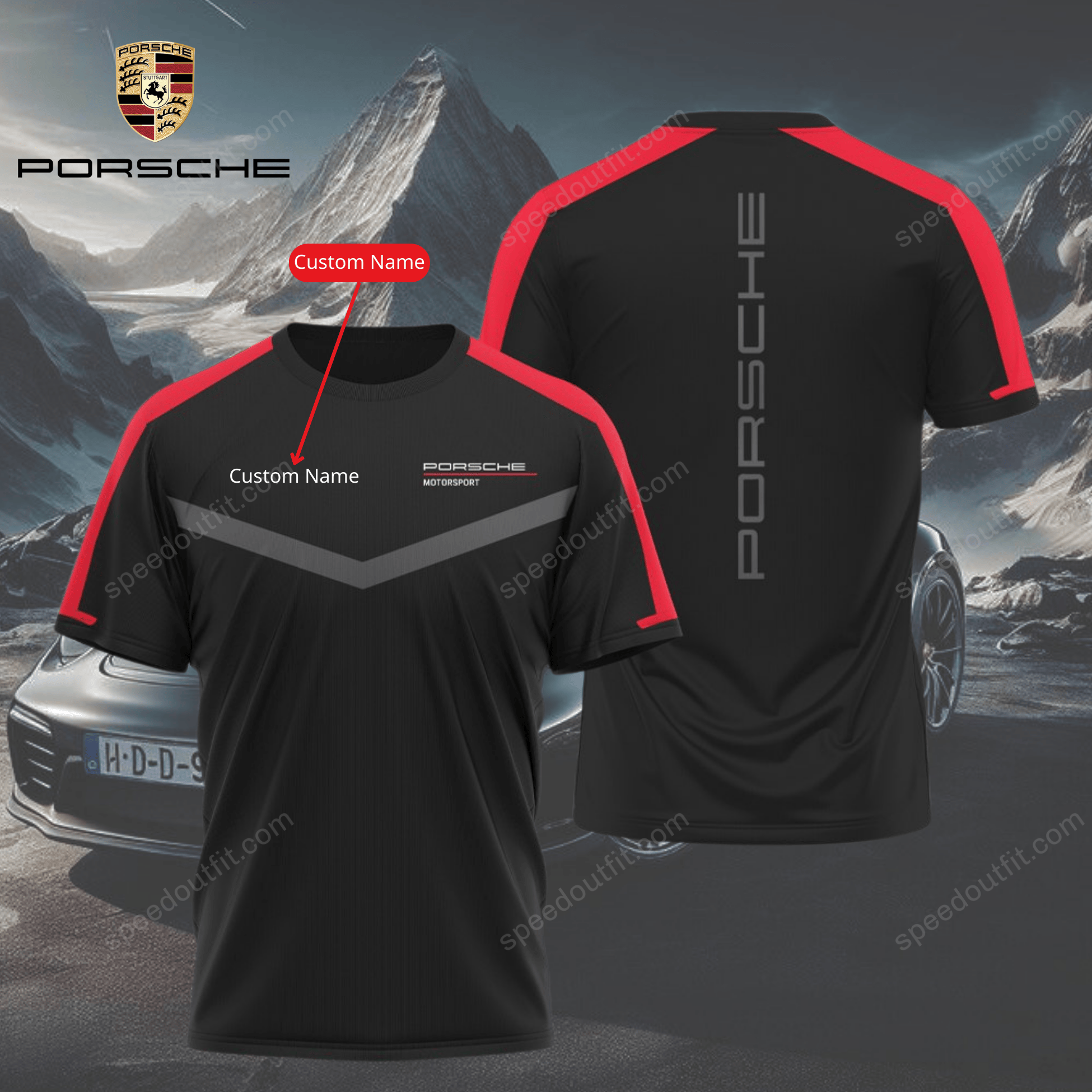 High Quality Printed Customize Men's T-Shirt PORS-TX-1207160