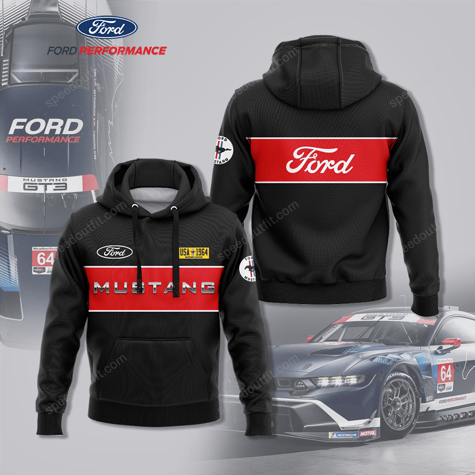 High Quality Printed Men 3D Hoodie FORD-AF-1107166