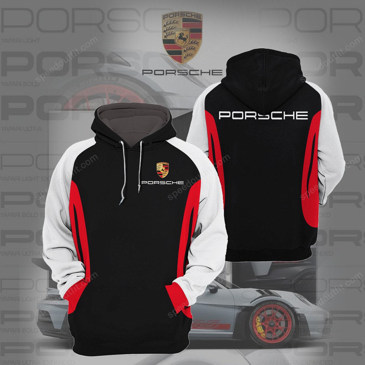 High Quality Printed Men 3D Hoodie PORS-AF-080711012