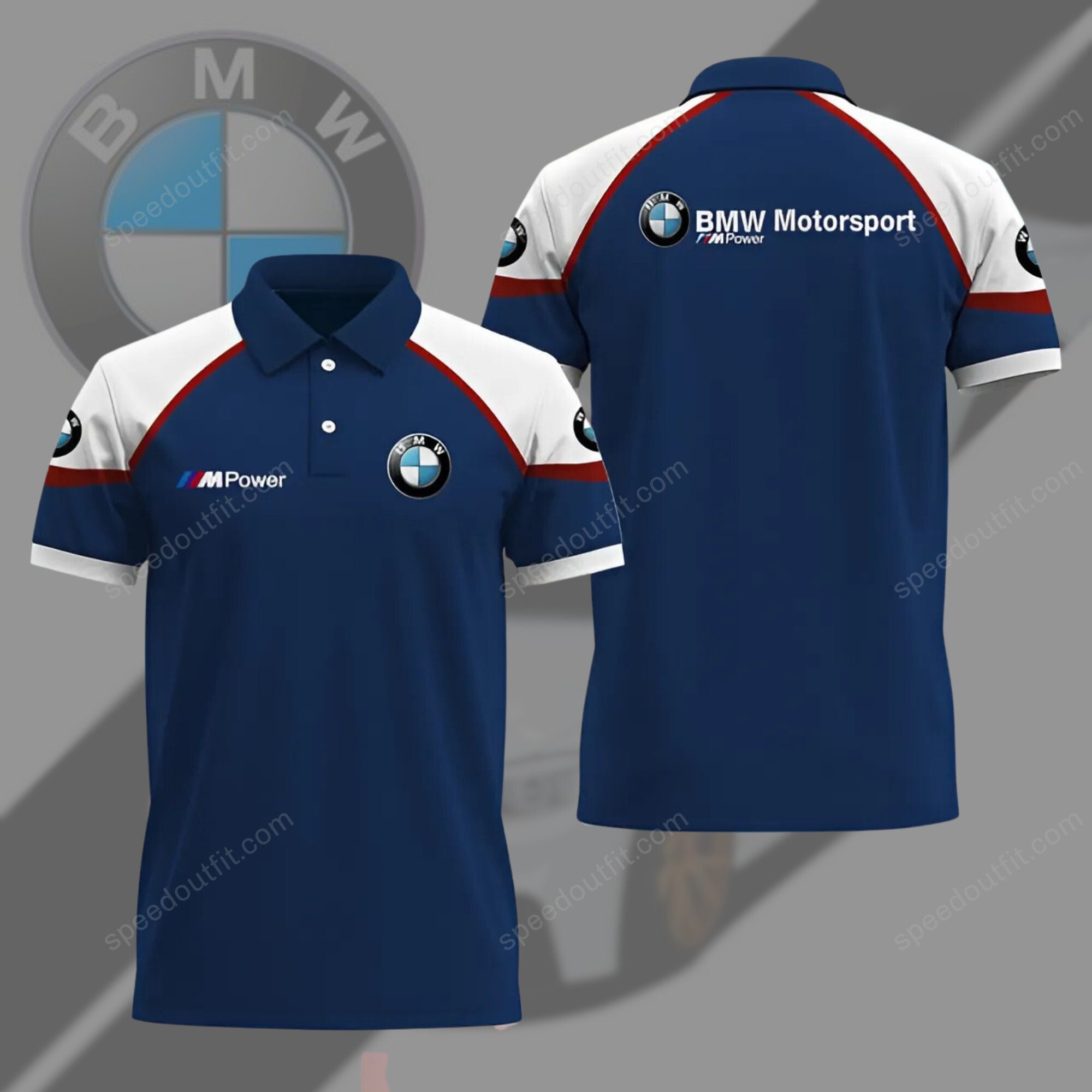 High Quality Printed Men Polo Shirt BMW-030708