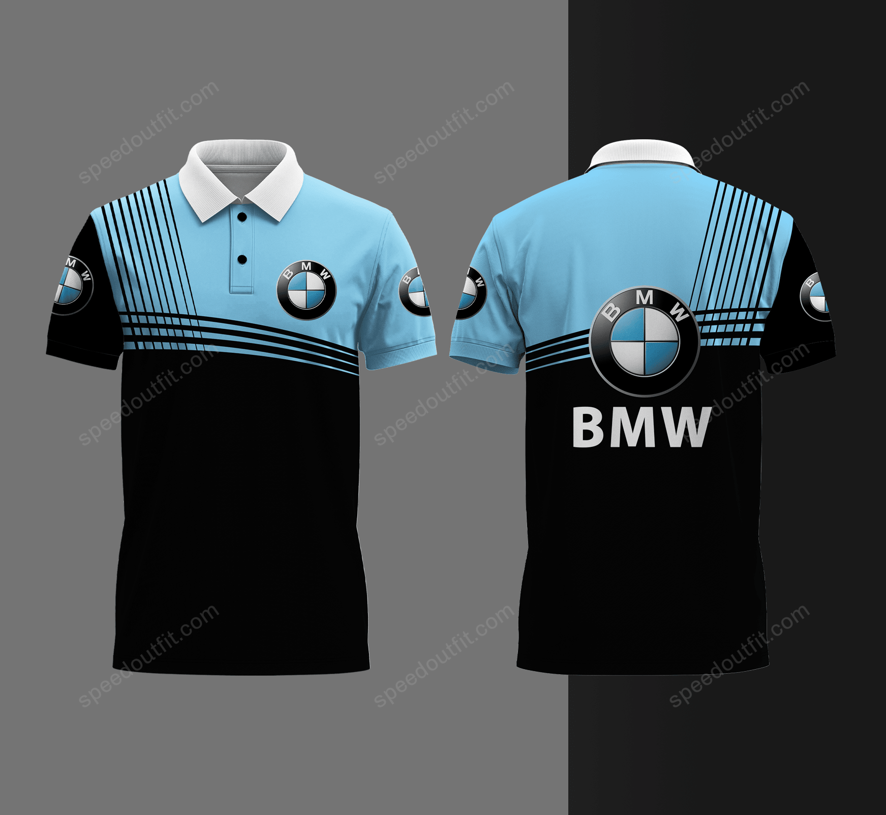 High Quality Printed Men Polo Shirt BMW-030712