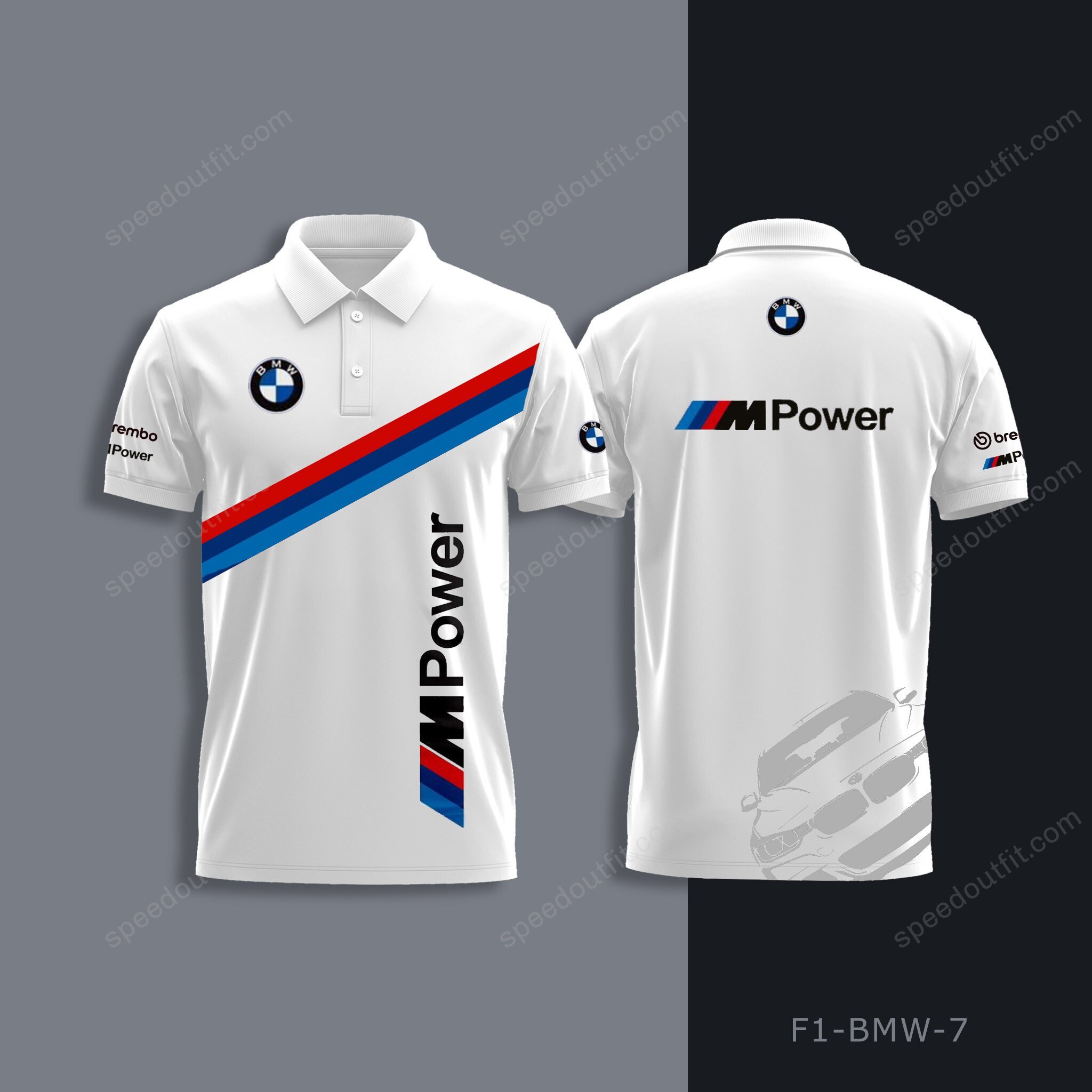 High Quality Printed Men Polo Shirt BMW-030714