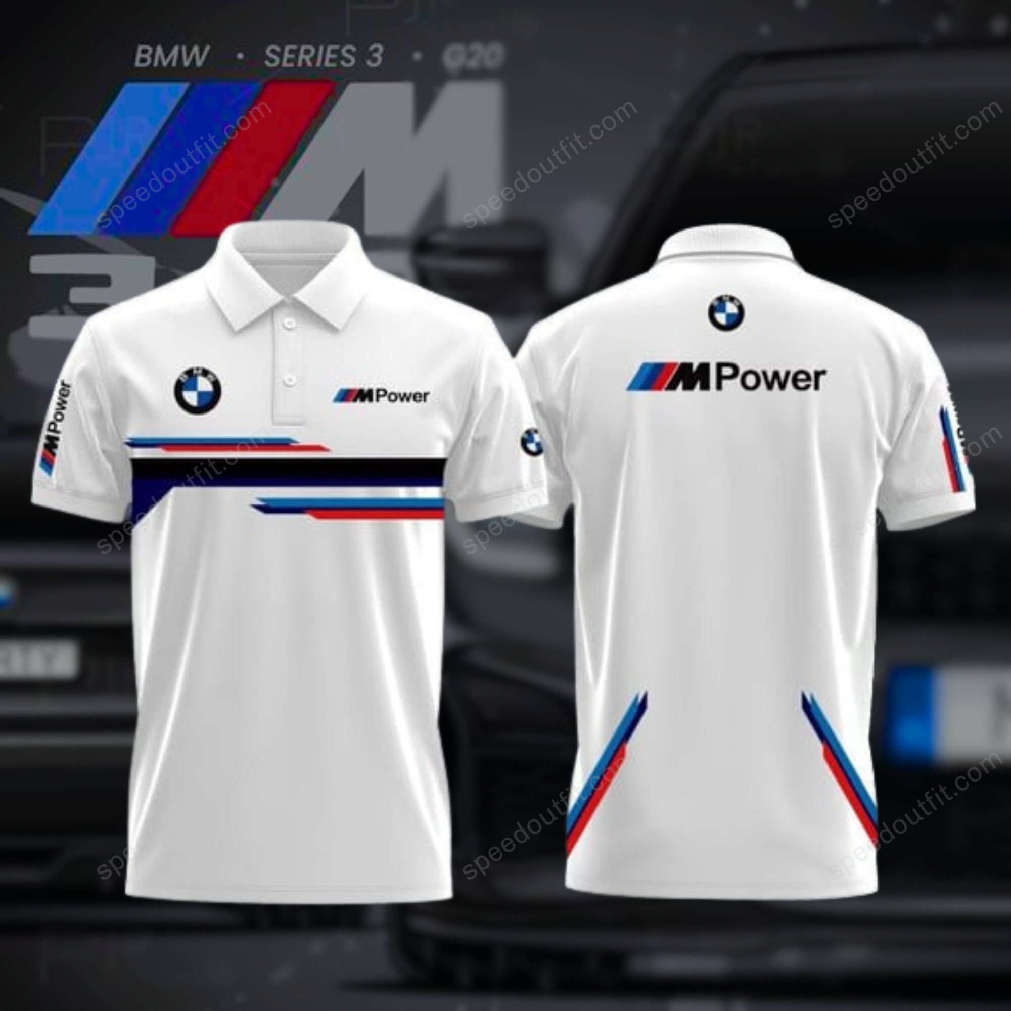 High Quality Printed Men Polo Shirt BMW-PO-030721