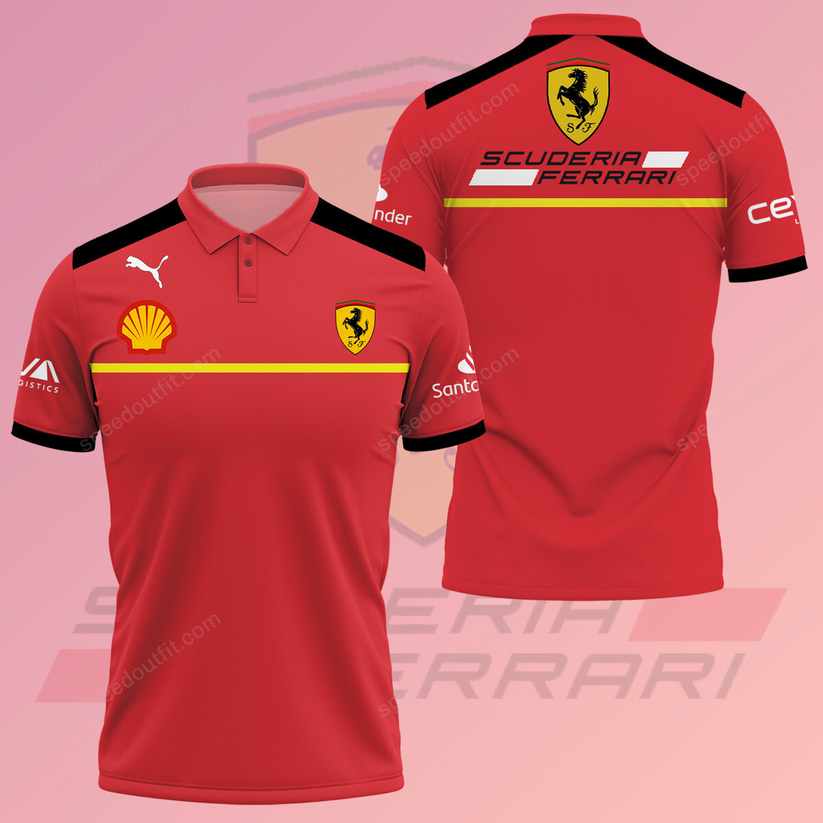 High Quality Printed Men Polo Shirt VA240522468PO
