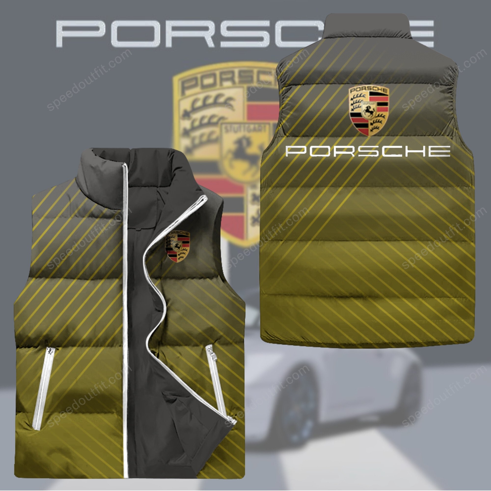 High Quality Printed Men Sleeveless Down Jacket PORS-C290-0198226