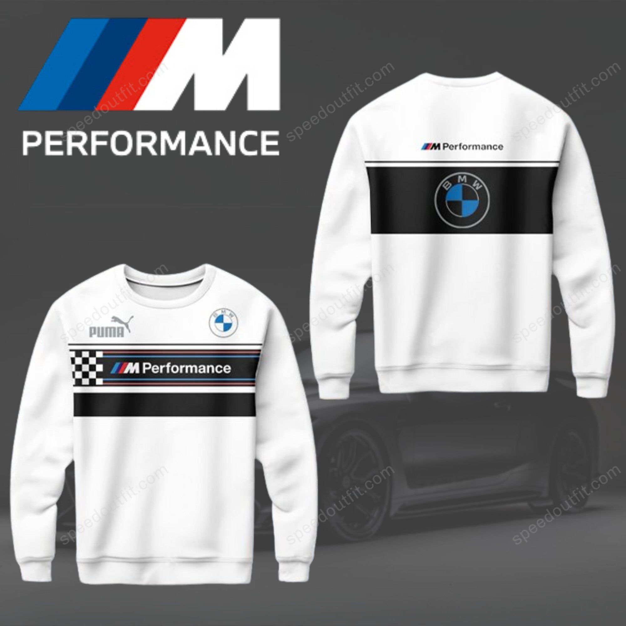 High Quality Printed Men Sweatshirt BMW-WY-0190398