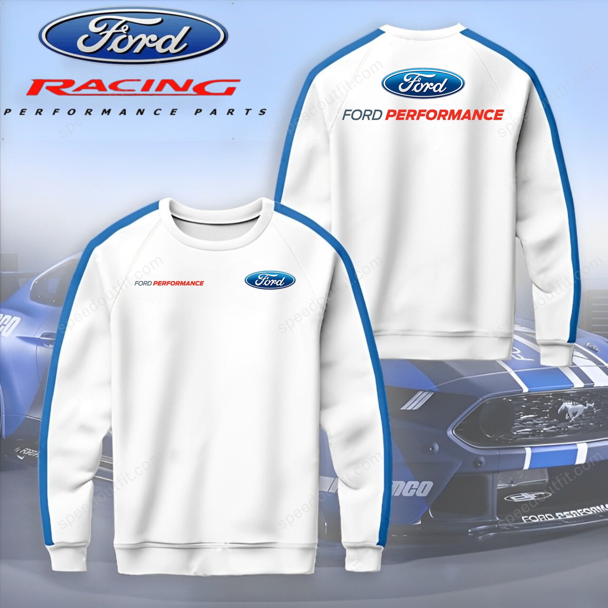 High Quality Printed Men Sweatshirt FORD-WY-0190366