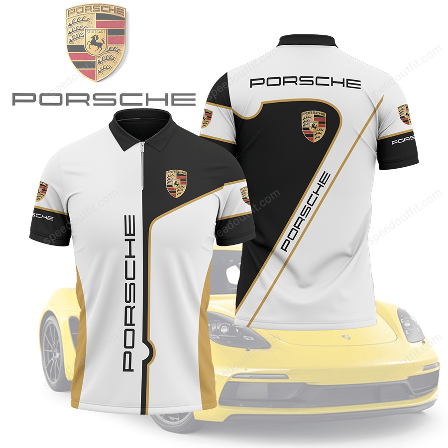 High Quality Printed Men ZIP Polo Shirt PORS-ZPO-080717