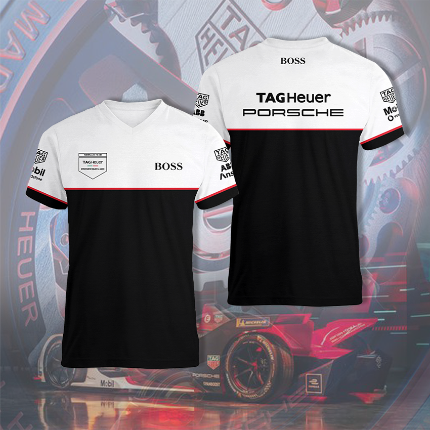 High Quality Printed Men's 3D V-Neck T-Shirt-VA2407091547VTX