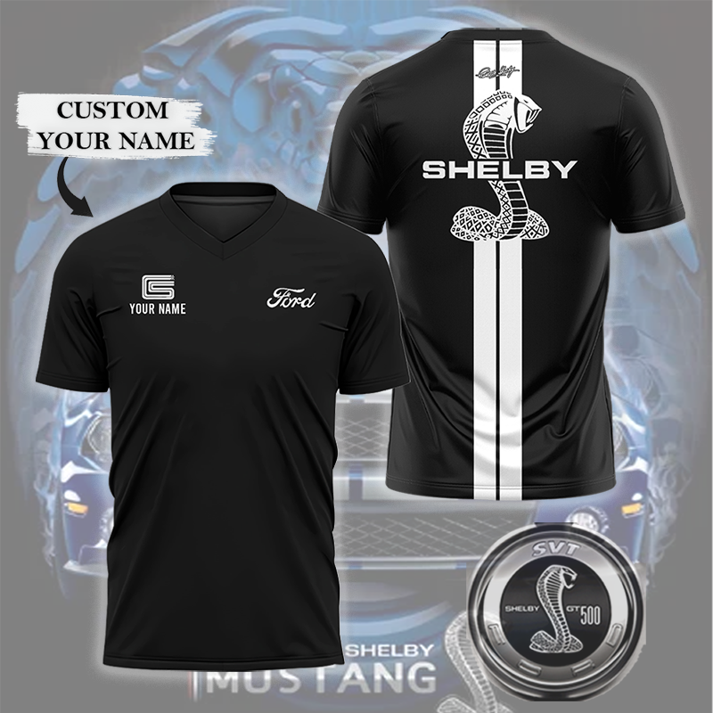 High Quality Printed Men's 3D V-Neck T-Shirt-VA2407292484VTX