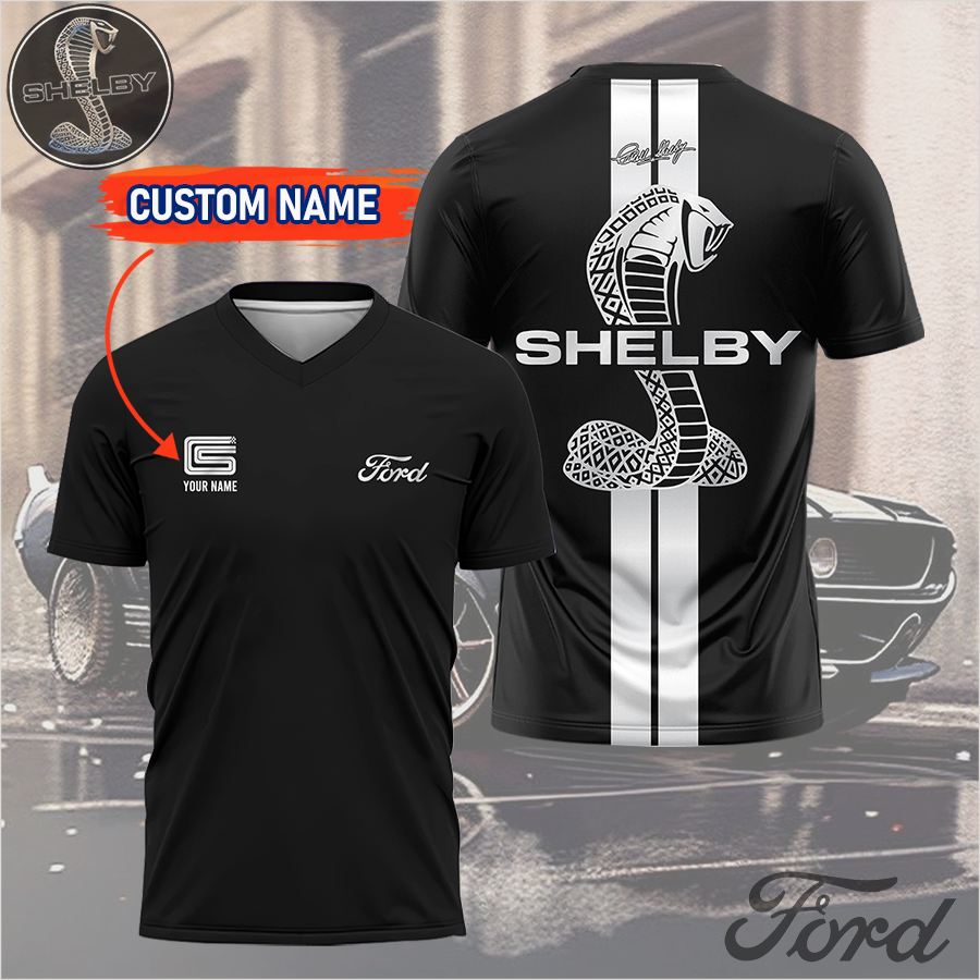 High Quality Printed Men's 3D V-Neck T-Shirt-VA2408193254VTX