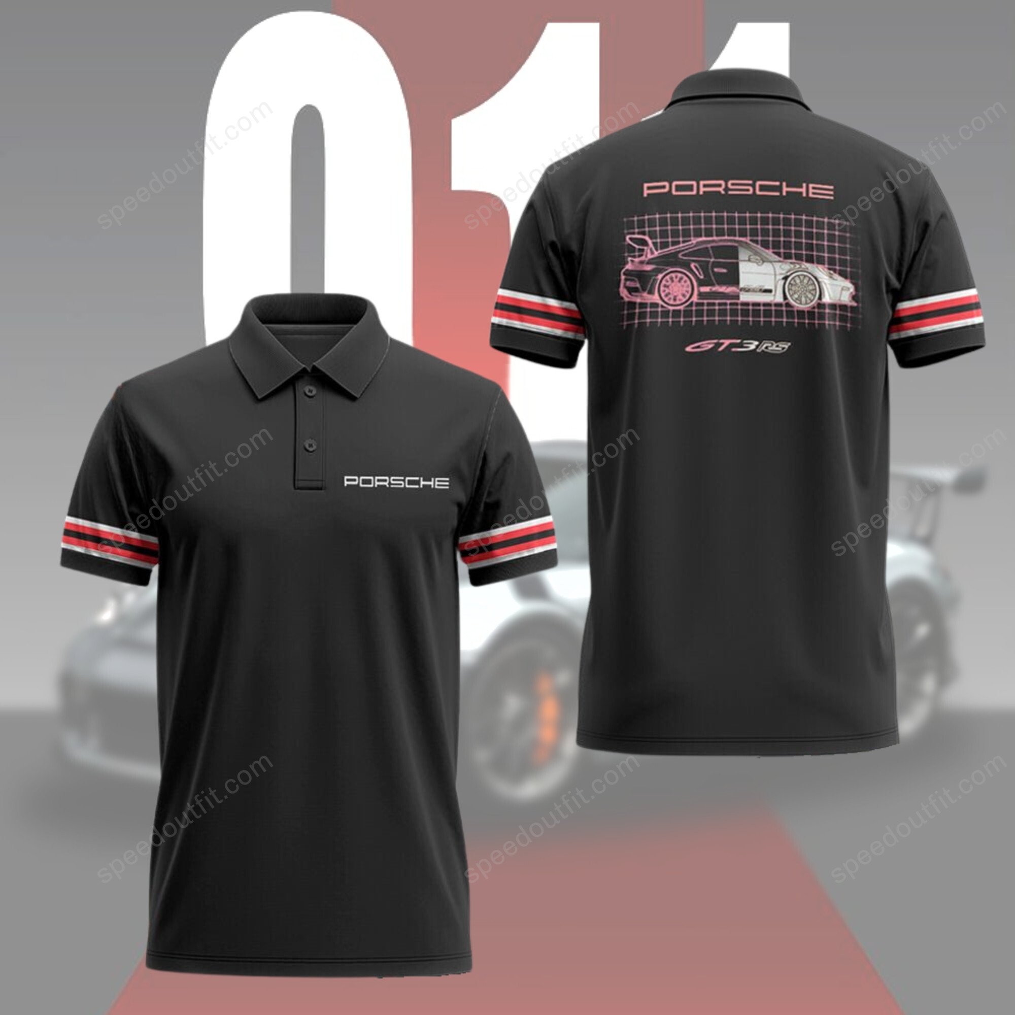 High Quality Printed Men's Polo Shirt PORS-PO-1207162