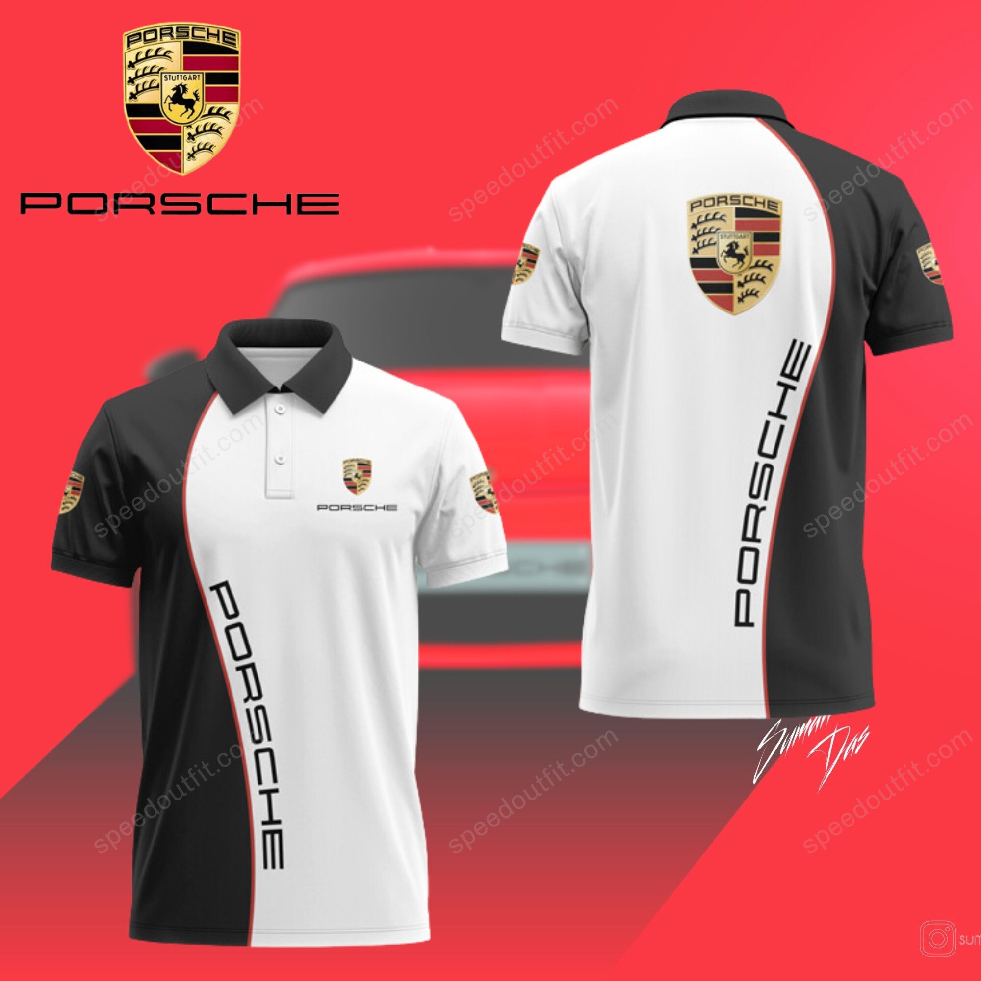 High Quality Printed Men's Polo Shirt PORS-PO-1207164