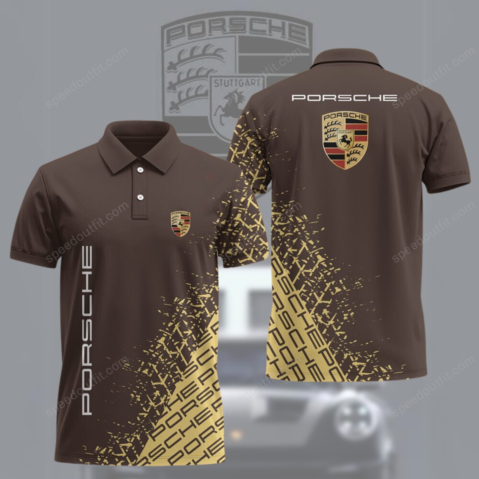 High Quality Printed Men's Polo Shirt PORS-PO-1207166