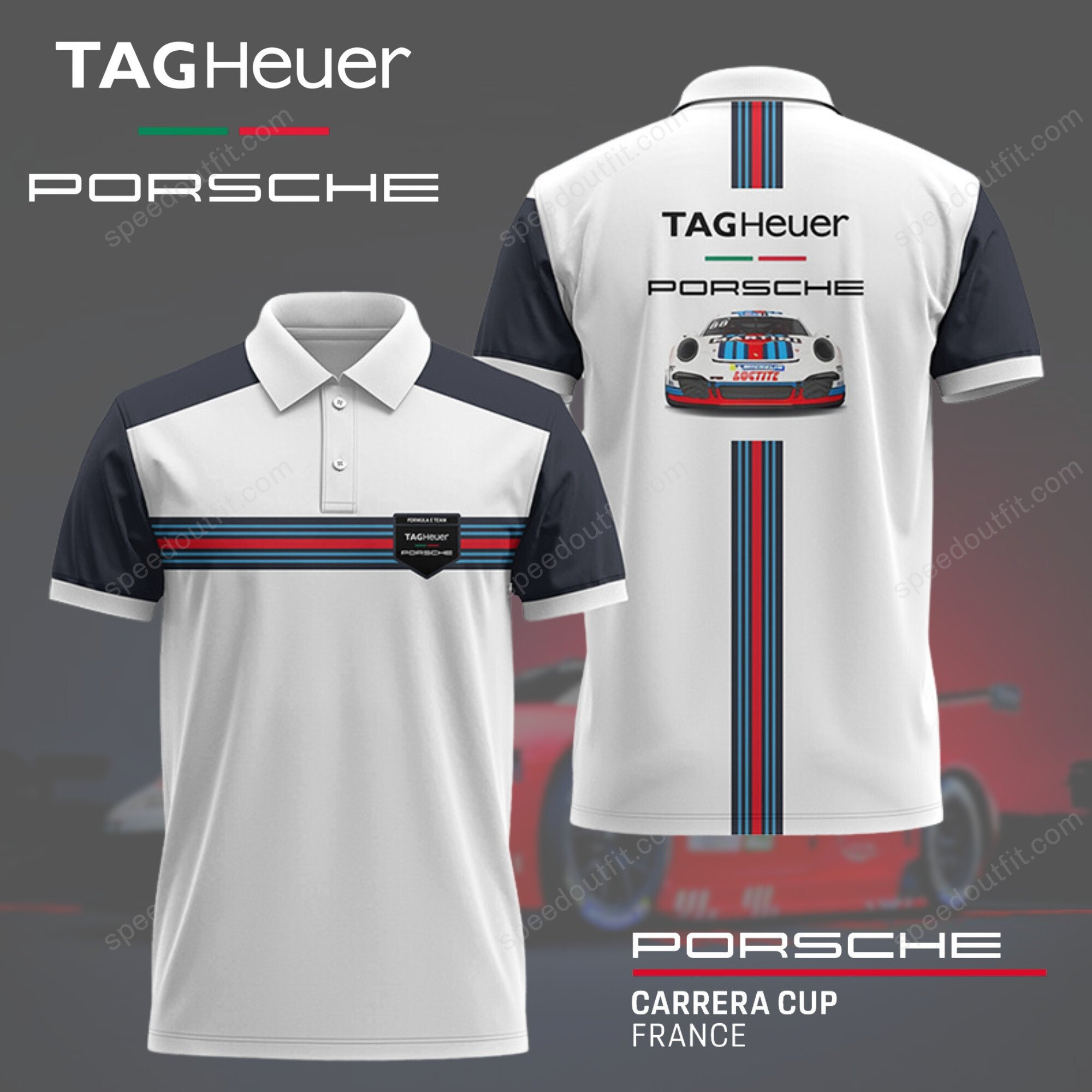 High Quality Printed Men's Polo Shirt PORS-PO-1207169
