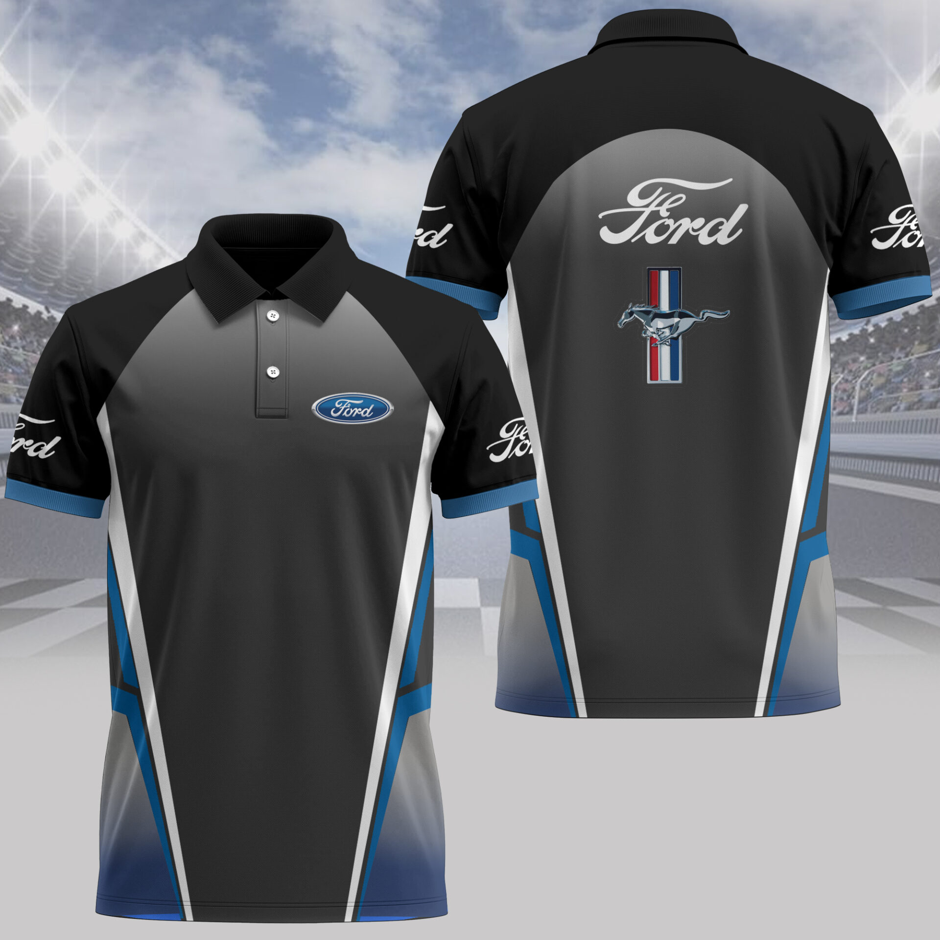High Quality Printed Men's-Polo-Shirt-TE2407081509PO