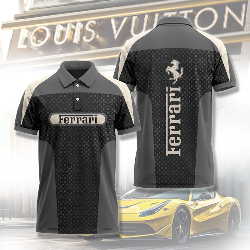 High Quality Printed Men's Polo-Shirt-VA2406221269GPO