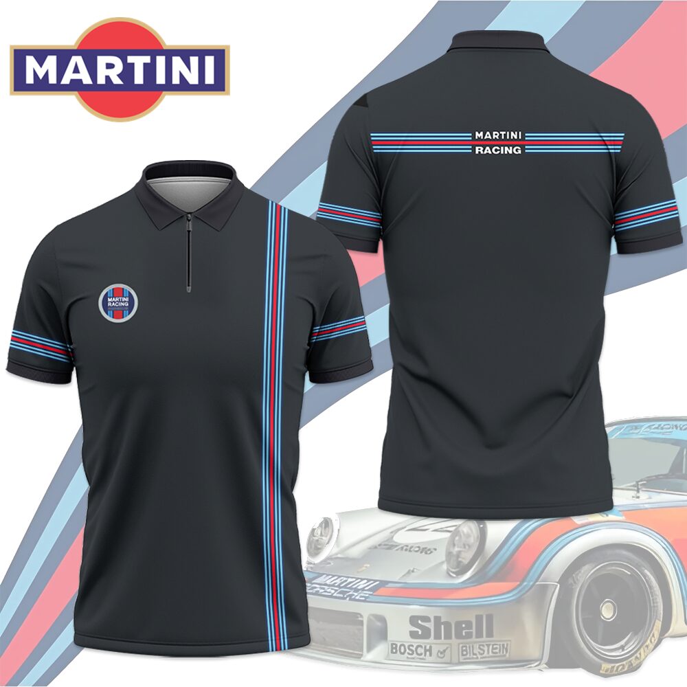 High Quality Printed Men's Zip-Polo-Shirt-TM2407272456ZPO