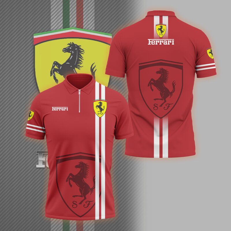 High Quality Printed Men's Zip-Polo-Shirt-TT2408153163ZPO