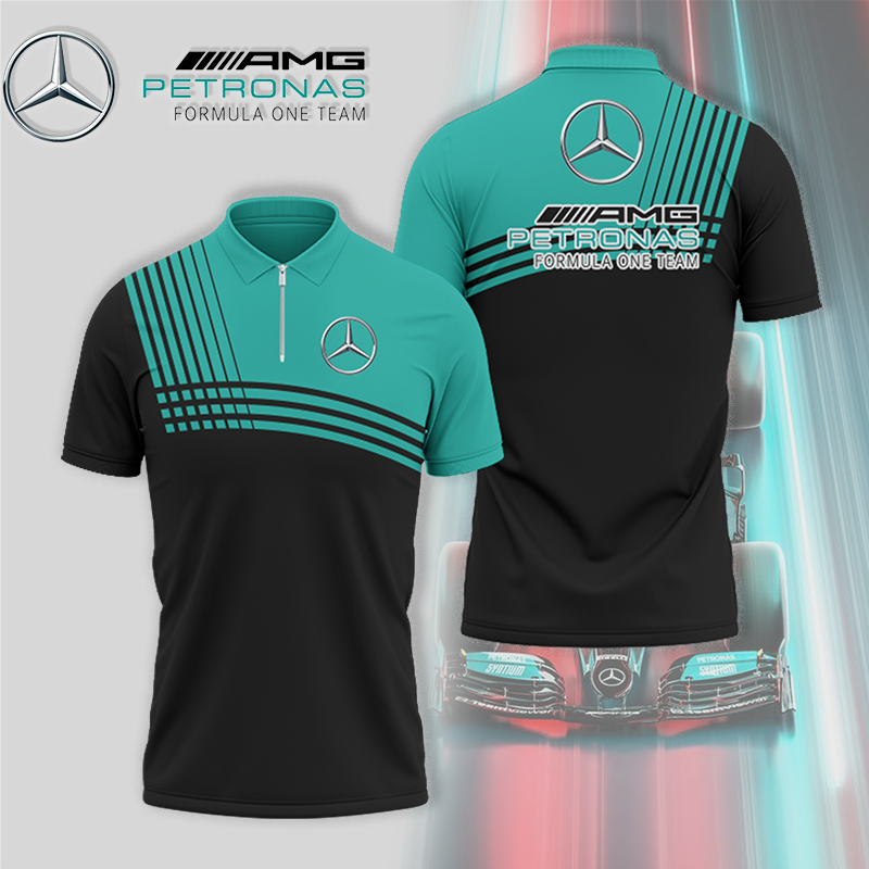 High Quality Printed Men's Zip-Polo-Shirt-VA2408133026ZPO