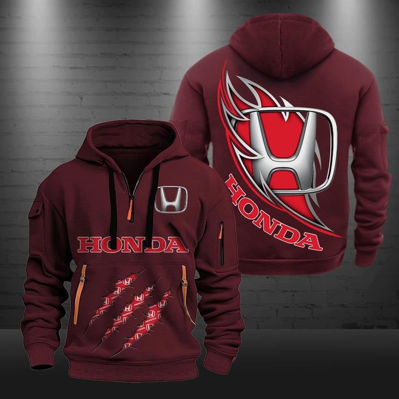 Honda DMHT0447 Zip Hoodie Multicolor