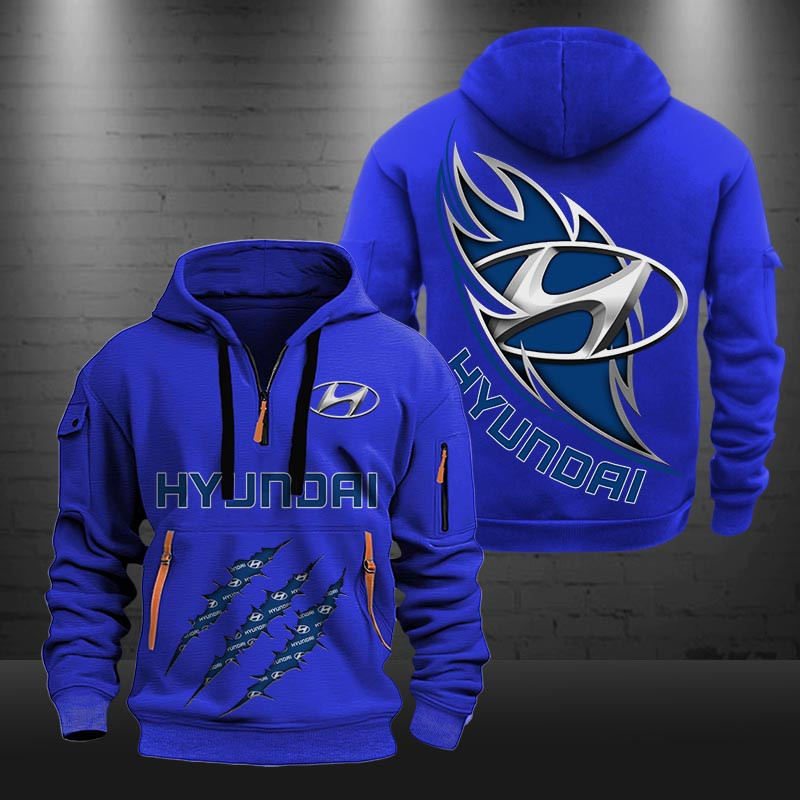 Hyundai DMHT0449 Zip Hoodie Multicolor