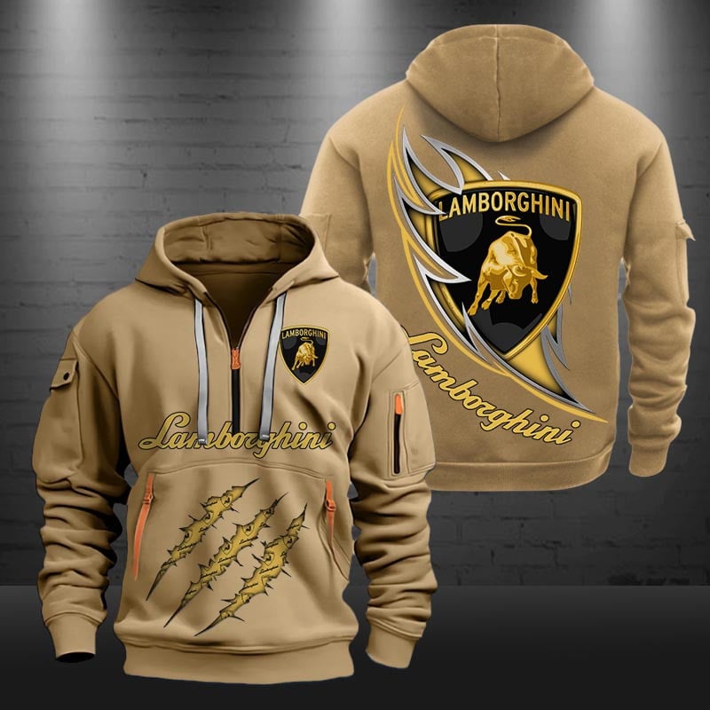 Lamborghini DMHT0454 Zip Hoodie Multicolor