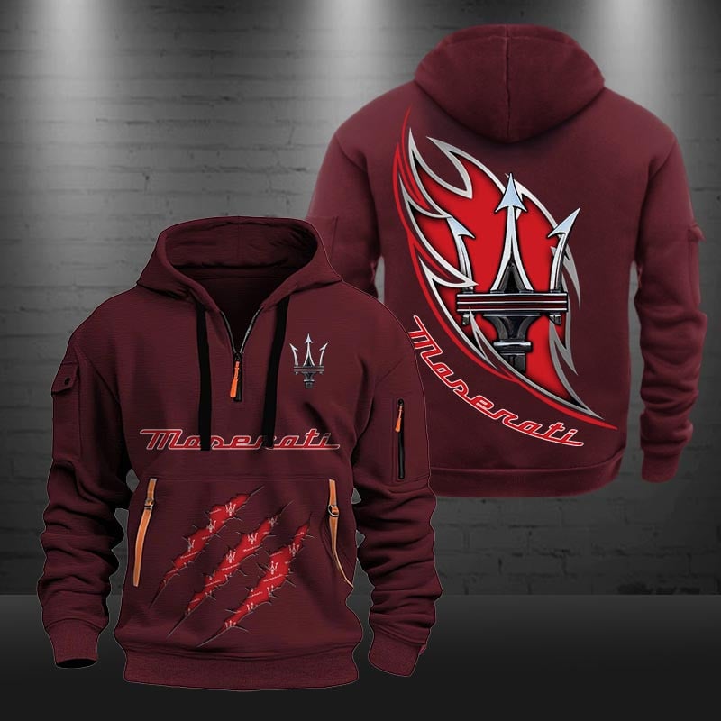 Maserati DMHT0459 Zip Hoodie Multicolor